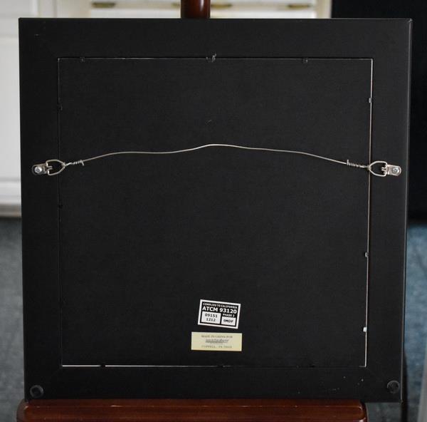 FAB MICHAEL BROWN SIGNED ORIGINAL 3-D ARTWORK WITH MULTIPLE CHANGING IMAGES