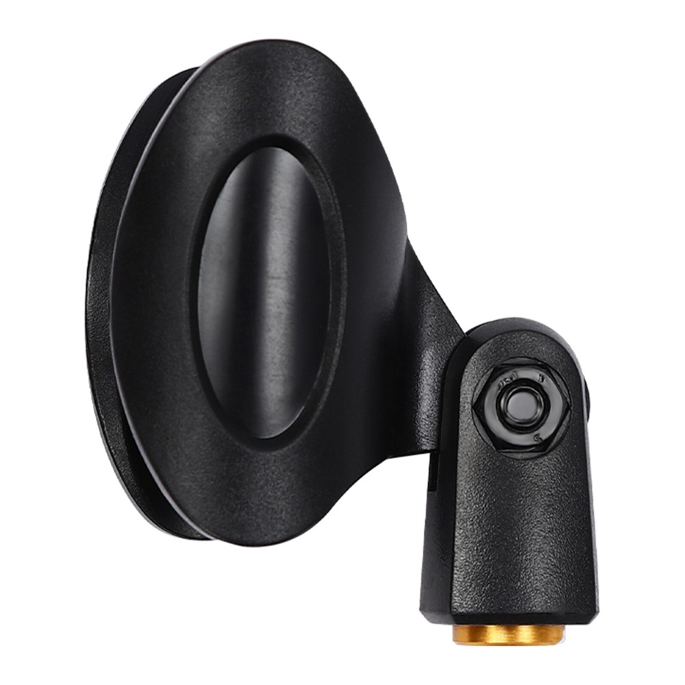 2pcs Universal Microphone Clips Black Microphone Mic Clip Holders