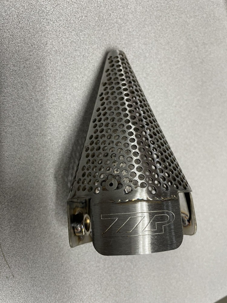 ZZPerformance 2.25" Vortex Cone Exhaust Sound Reducer Pipe Muffler Insert