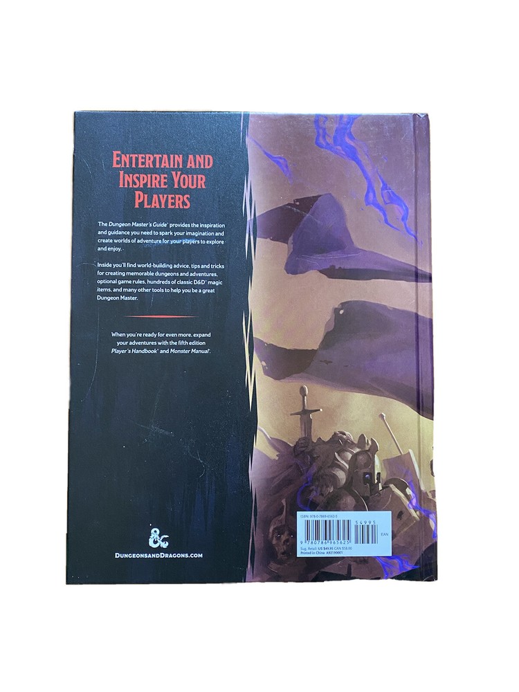 D&D Dungeon Master's Guide 5E 5th edition Hardcover