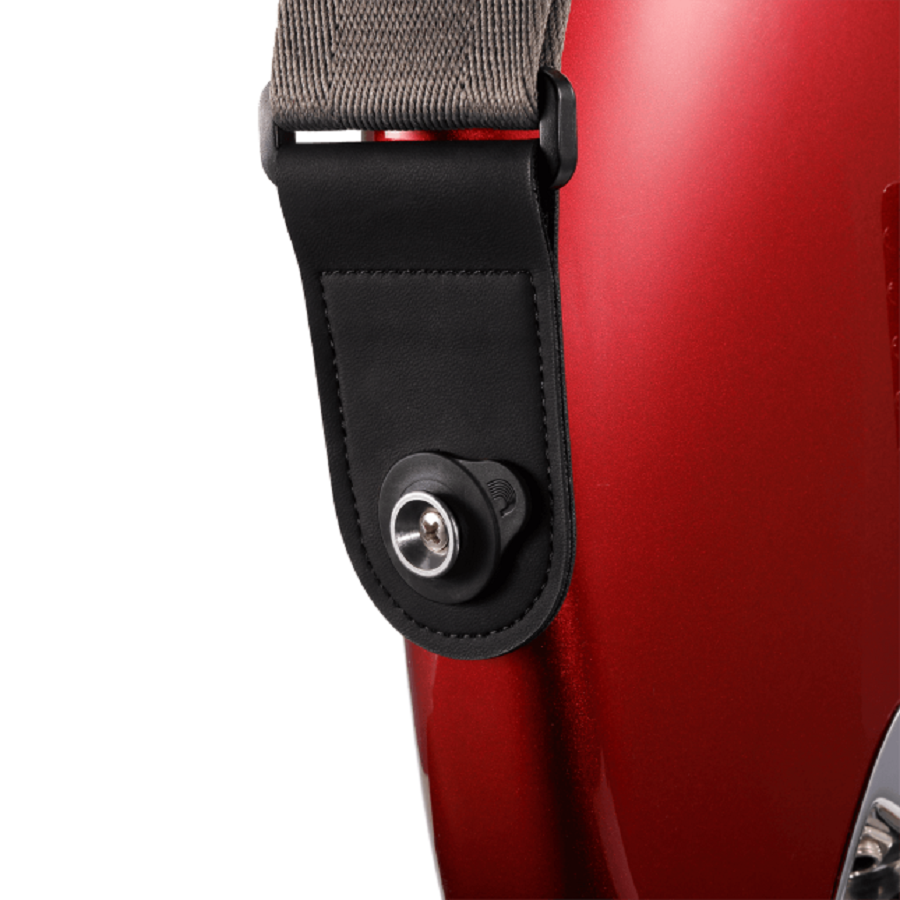 D'Addario Flex Lock Strap Block 4-pack Black (Strap Lock)