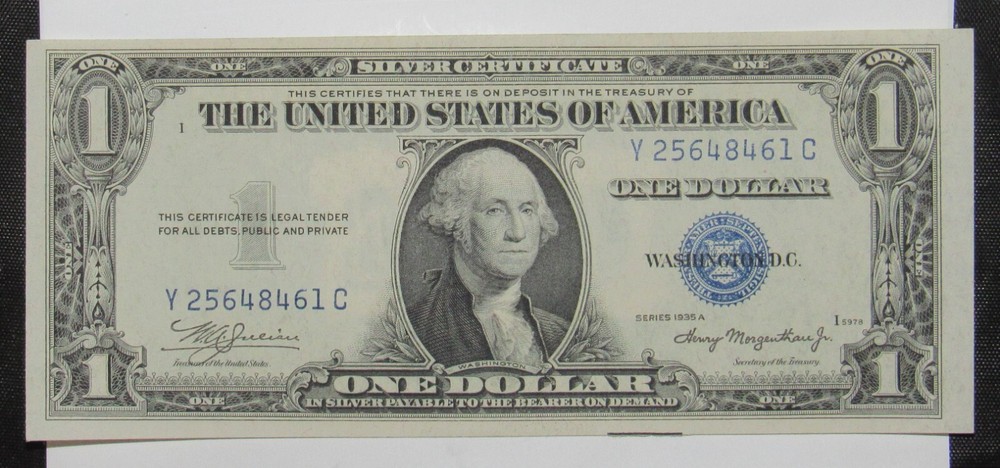 1935 A $1 Silver Certificate CU (PM2)