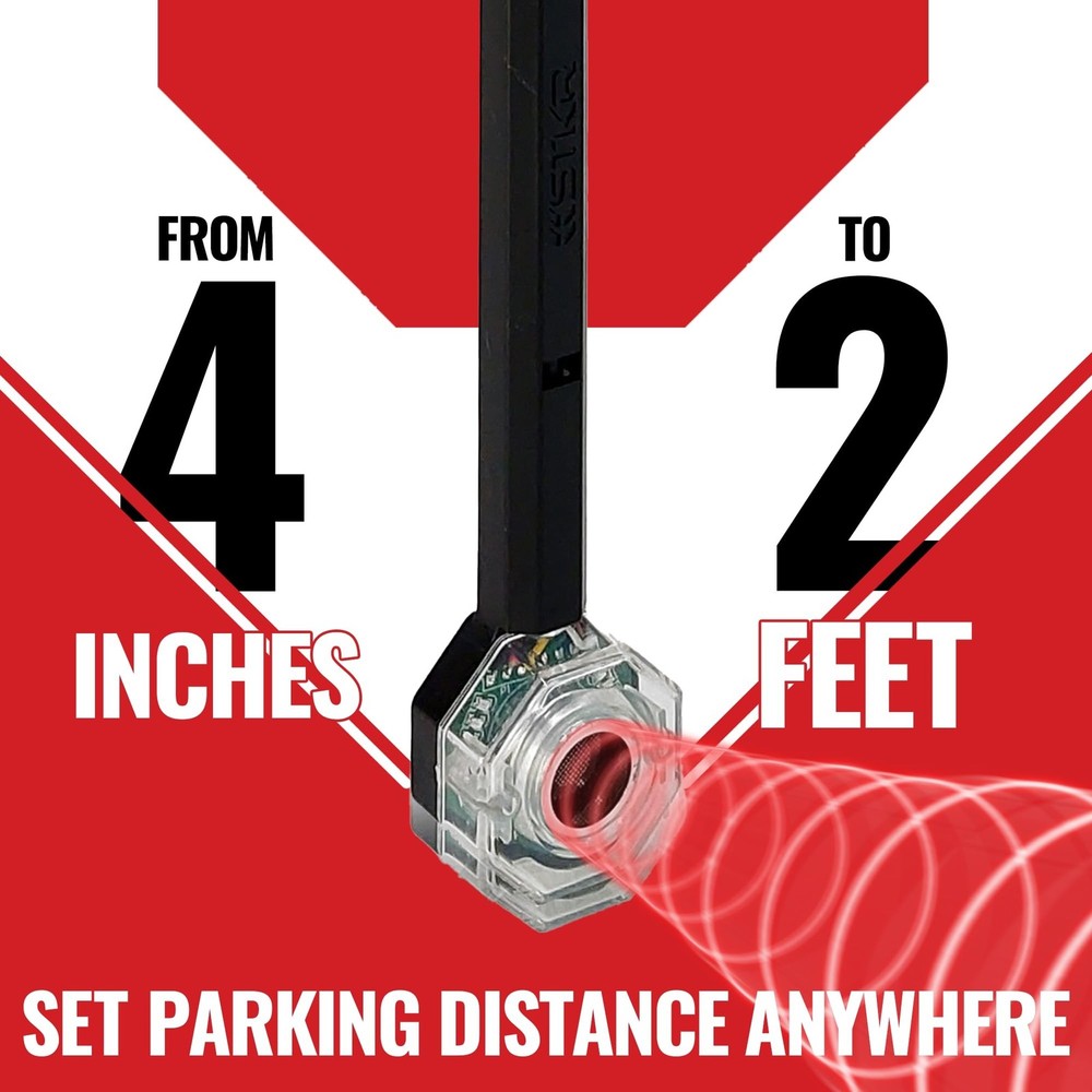 STKR Concepts 00135 Side Garage Parking Sensor - Easy Guide System Fast Ship