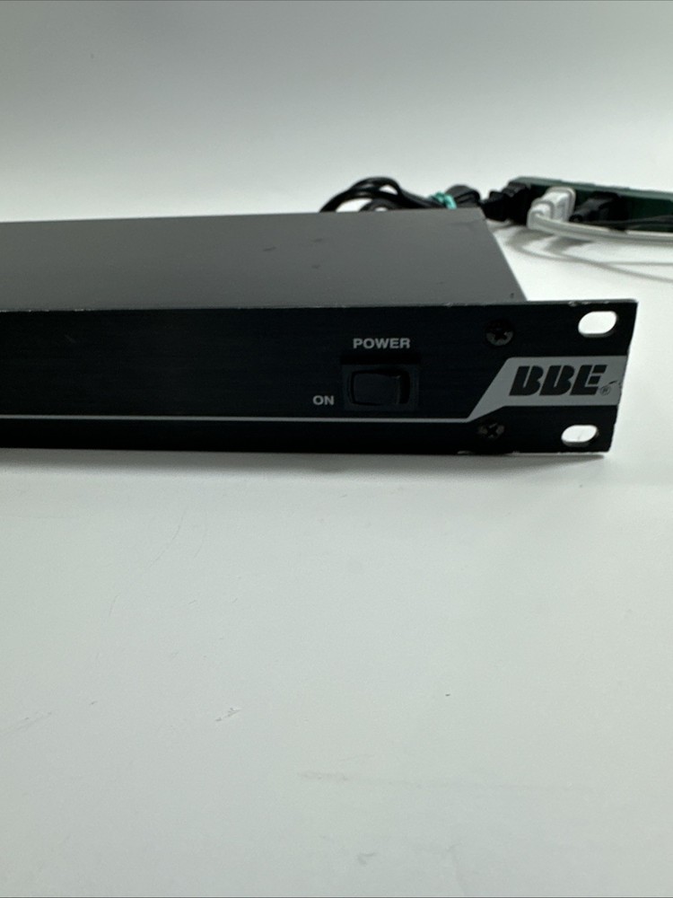 BBE 386 Acoustic Preamp - Rack Gear Effects