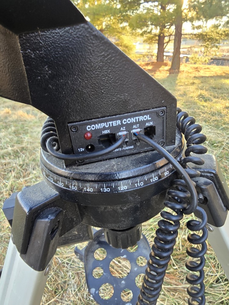 Meade DS-70 Electronic Digital Telescope mount Stand Only UNTESTED