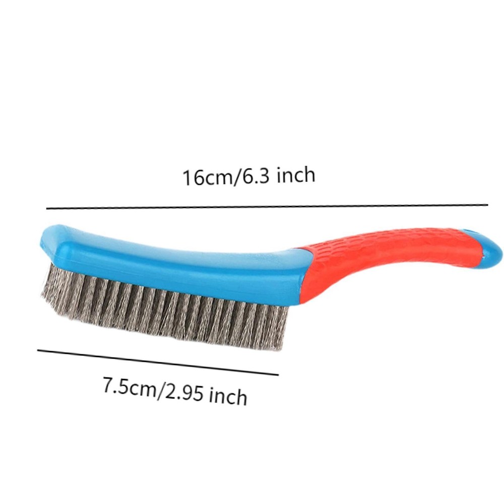 Wire Brush for Cleaning Rust Stainless Steel Scratch Brush