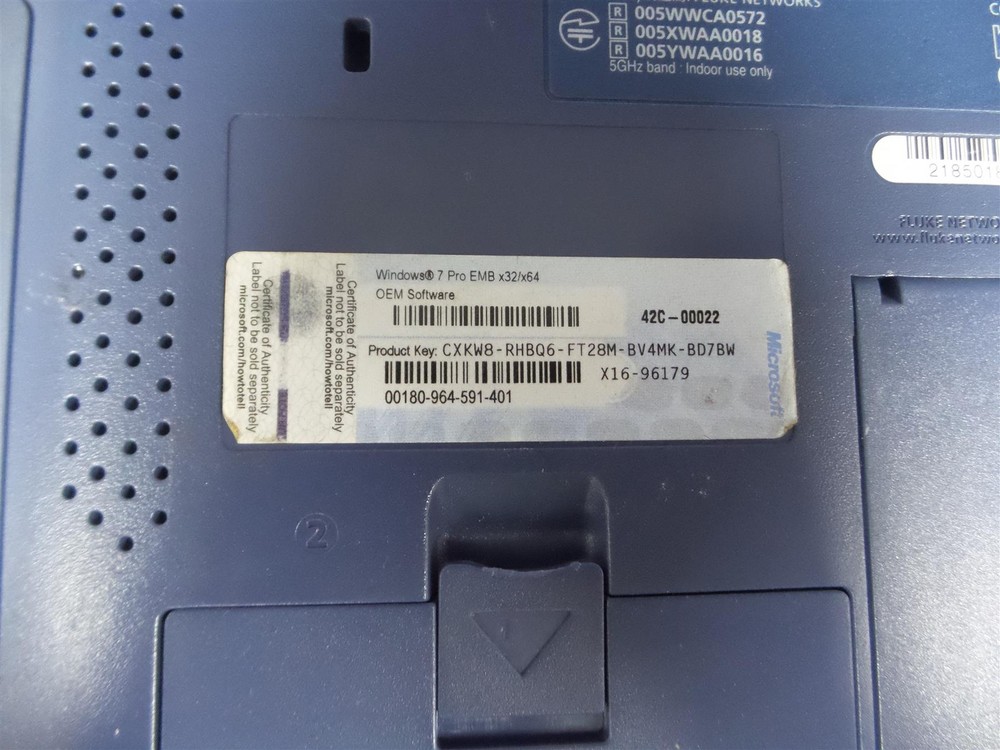 Fluke OptiView XG Network Analyzer Tablet