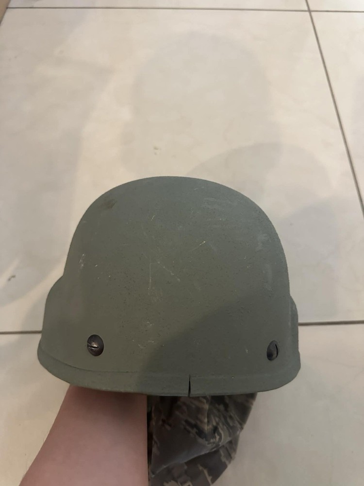 BAE system advanced combat helmet foliage green medium
