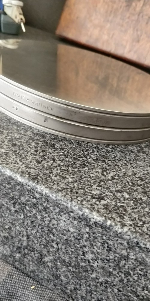 8" Pratt & Whitney Special Lapping Tool Plate MASTER FLAT REFERENCE