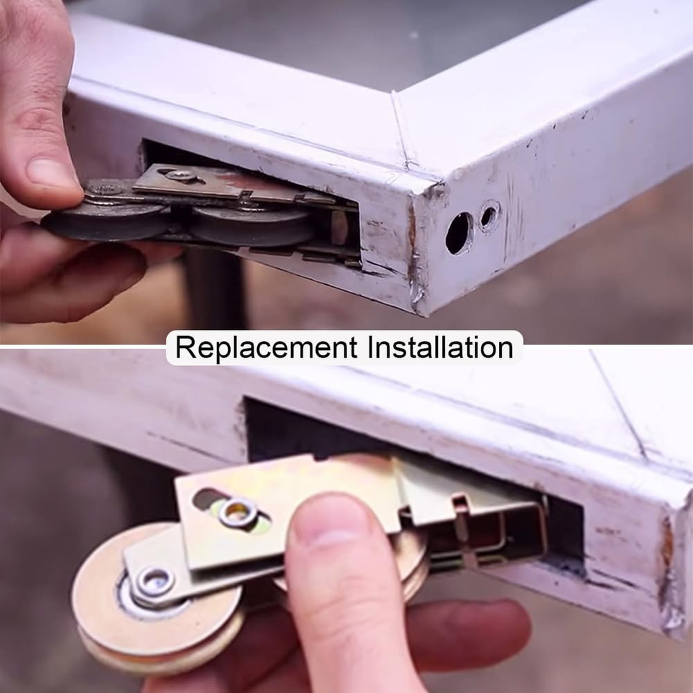Sliding Patio Door Roller Replacement, Screen Tandem Gold