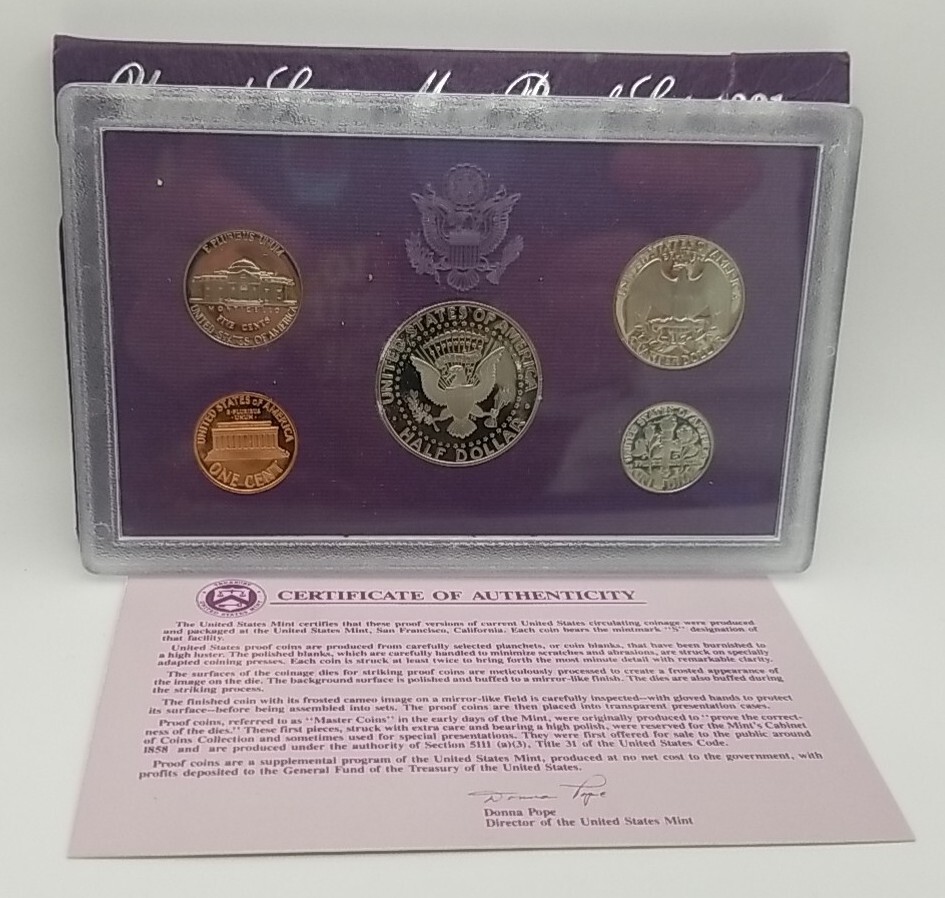 1991 United States Mint Proof Set #2802