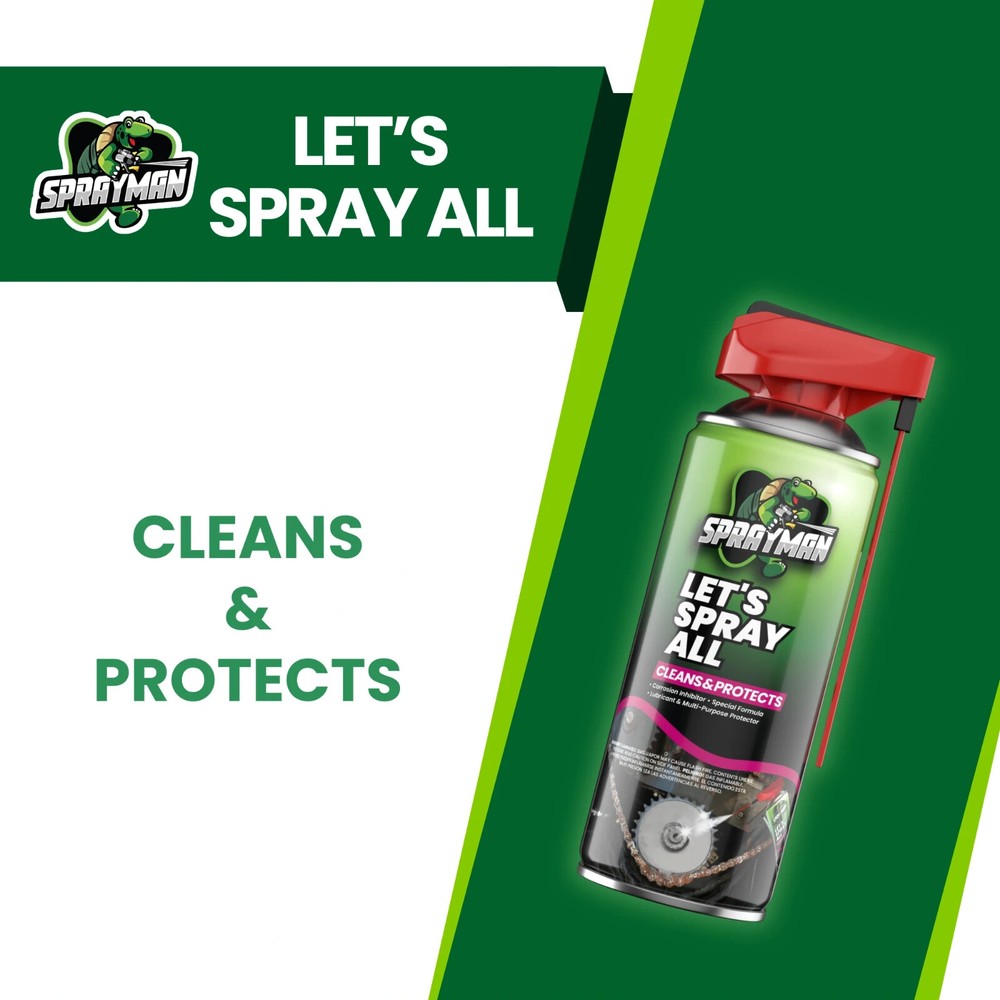 Sprayman Let's Spray All - Multipurpose Spray, 11 fl oz 2 Pack