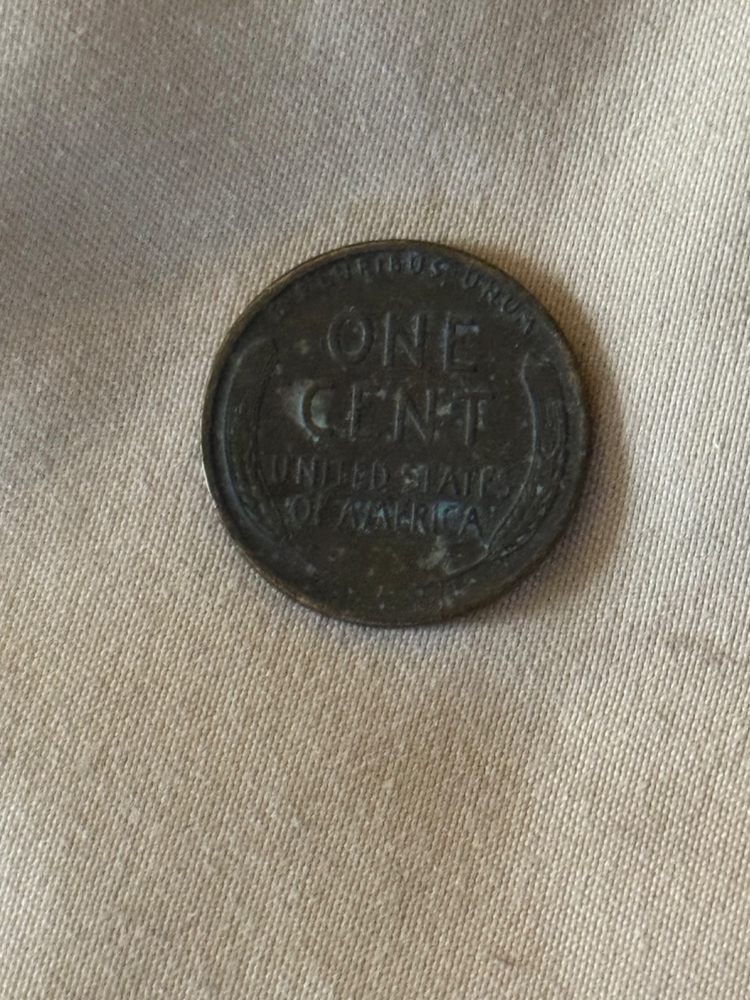 1955 wheat penny no mint mark