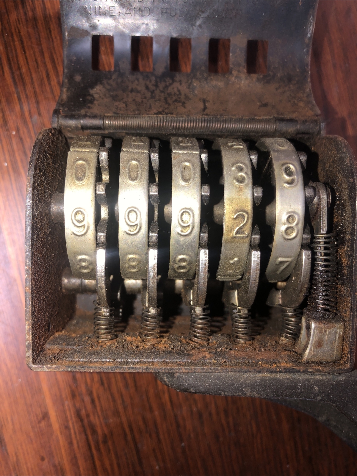 VINTAGE REDINGTON COUNTING MACHINE HAY BALE COUNTER COMPLETE&WORKING