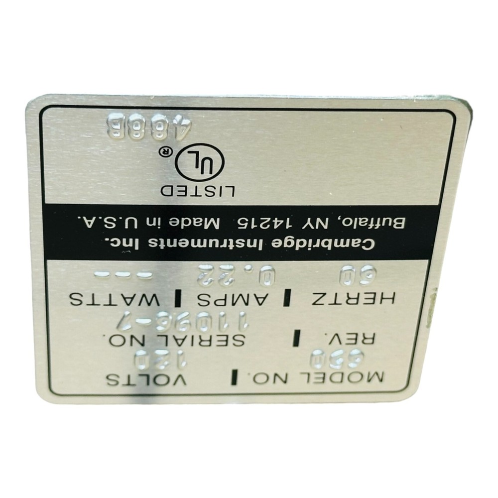 CAMBRIDGE INSTRUMENTS MODEL 650 ADJUSTABLE INTENSITY SPOT ILLUMINATOR NEW/NOS