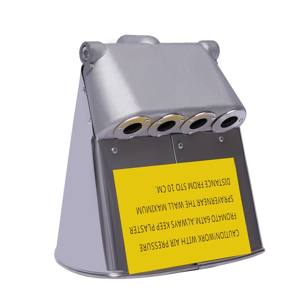 Air Stucco Cement Texture Hopper Sprayer with 4 Jets for Efficient Wall Coating