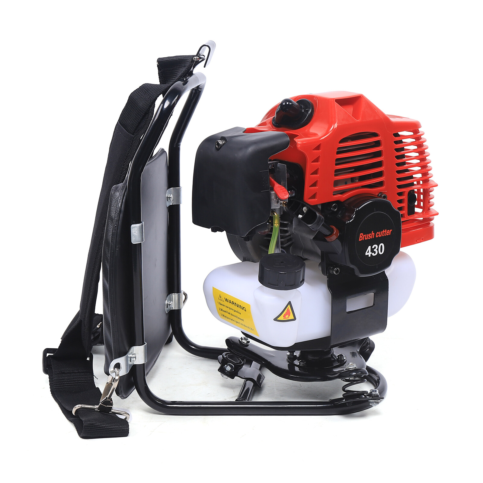 43CC 2 Stroke Backpack Gas Garden Brush Cutter Grass Trimmer Lawn Mower 3 in 1