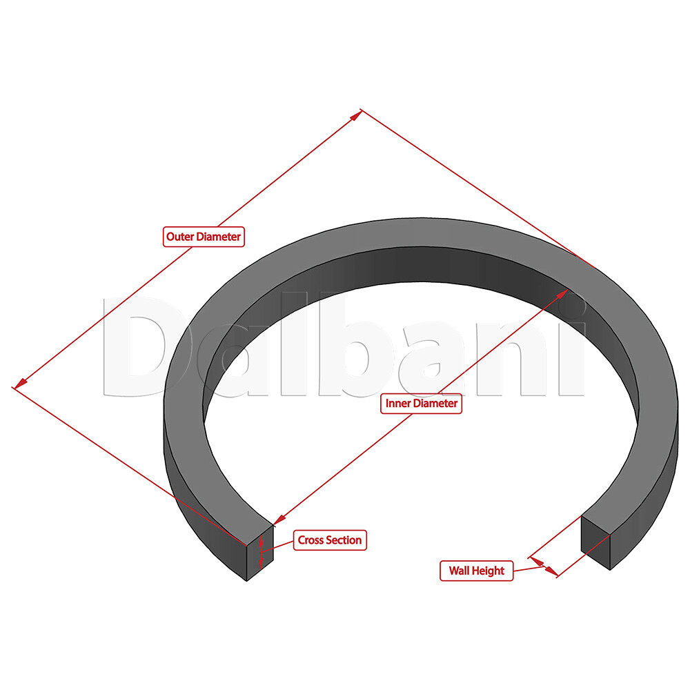 Idler Tire 19mm Inside Diameter 26mm Outer Diameter 3mm Cross Section 7mm Wall
