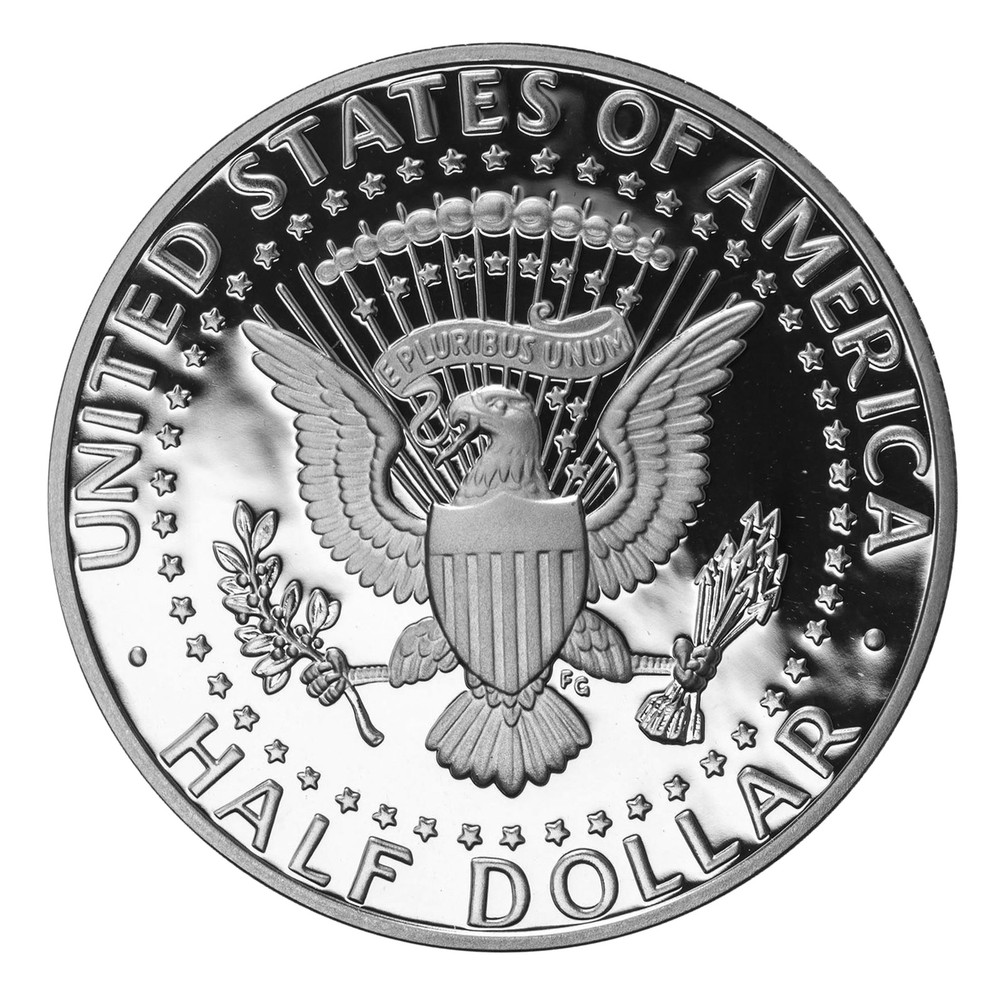 2012 -S Kennedy half dollar Gem DCAM Proof 90% Silver