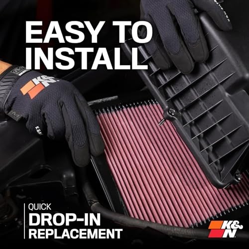 High-Flow Original Lifetime Engine Air Filter: Increase Power: Premium,