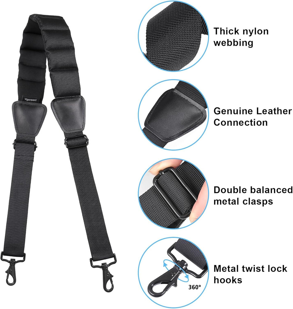 Shoulder Strap, 59” Luggage Shoulder Strap, Universal Bag Strap Replacement for