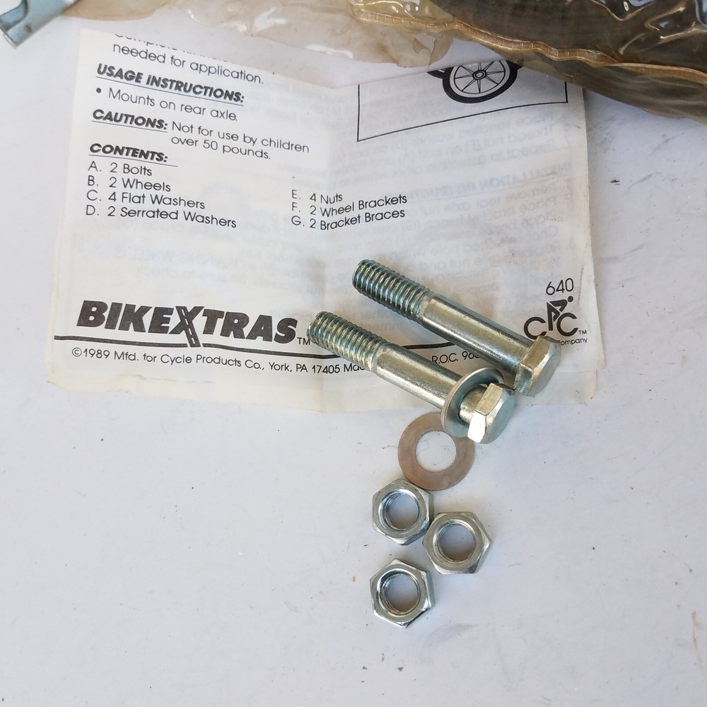 BikeXtras Universal Training Wheels