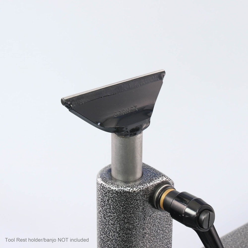 Robust, Low Profile Tool Rest, 4" Wide, Short Post, Authorized Seller