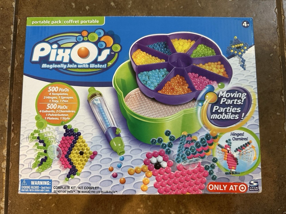 Pixos Portable Pack Target Exclusive Spin Master NIB