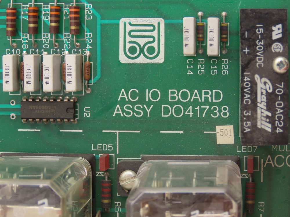 DO41738 PLC AC I/O Circuit Board Module Assembly
