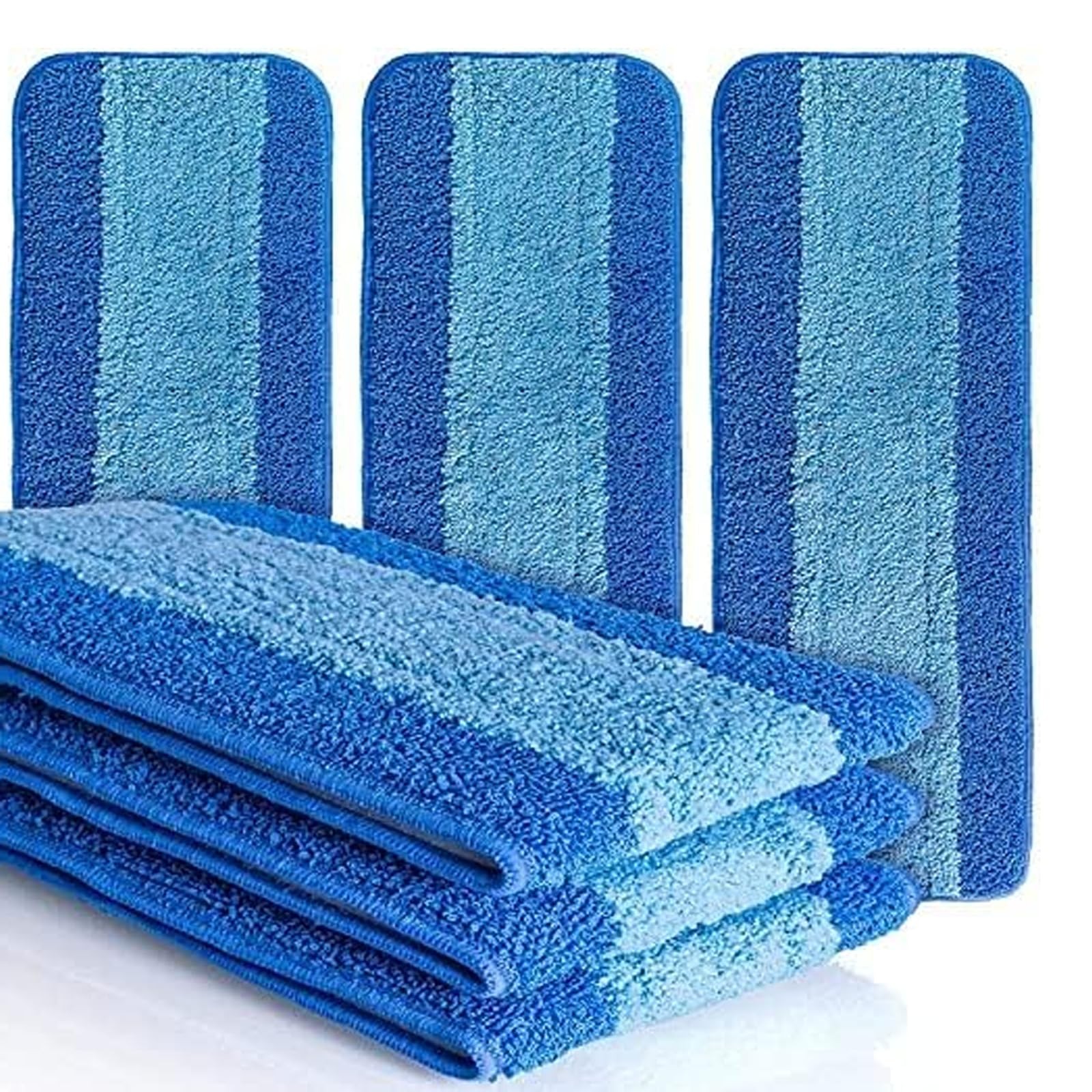 6 Pack Replacement Microfiber Cleaning Pads For Bona Mop 18 Inch Reusable Tools
