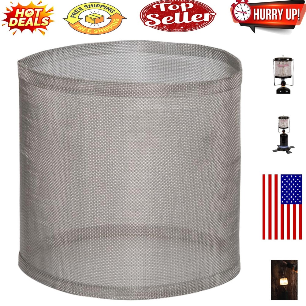 Durable Wire Mesh Lantern Globe for Outdoor Adventures
