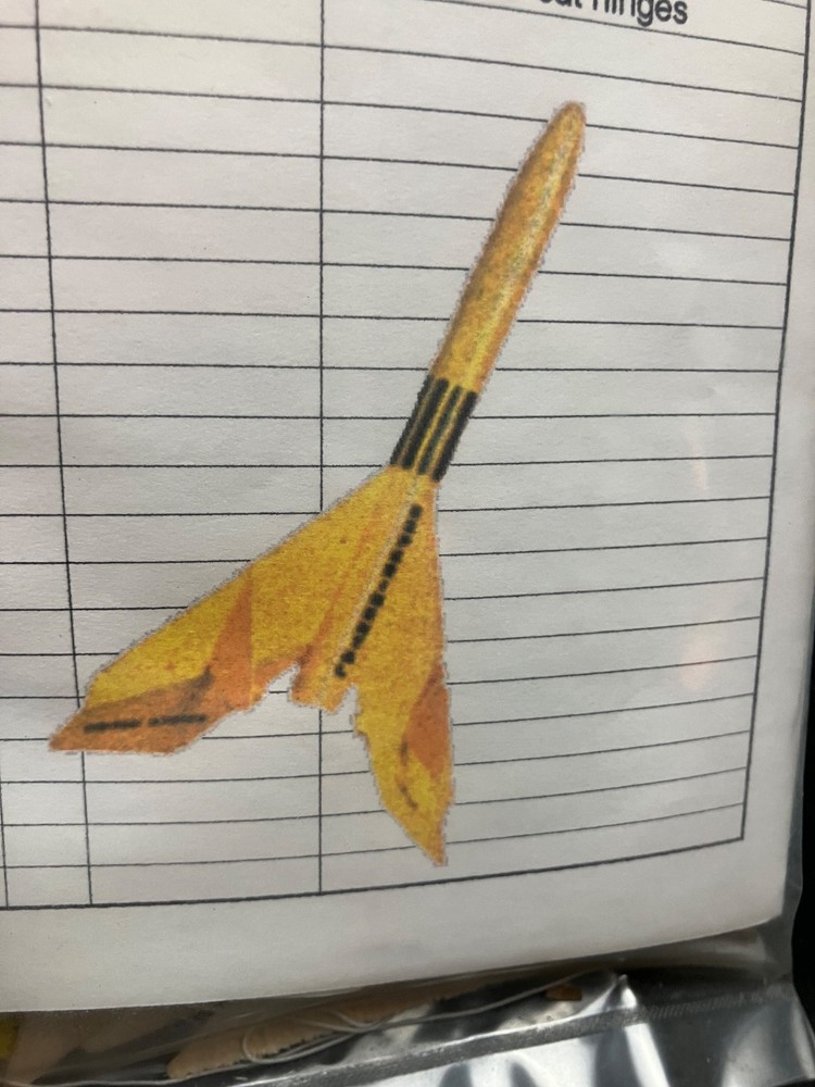 BMS (Balsa Machining) K24 - Astron Gyroc Clone Flying Model Rocket Kit - Sealed