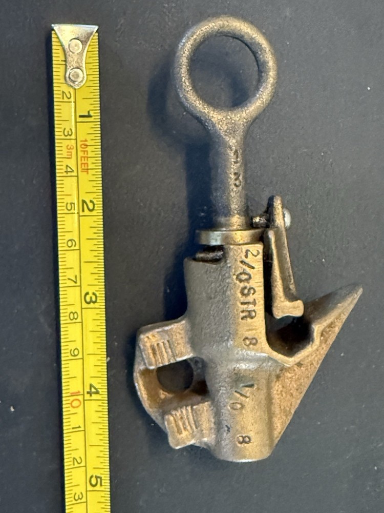 Vintage Chance Scaffold Safety Hook 2/0 STR Quick Release Rigging Tool
