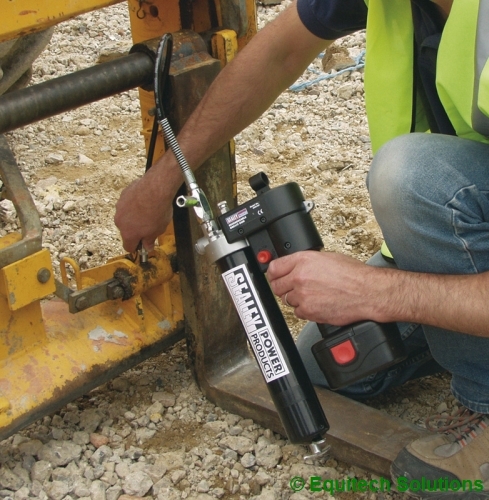 Sealey CPG12V Cordless Grease Greasing Gun 12V (One Lithium Battery) Powered