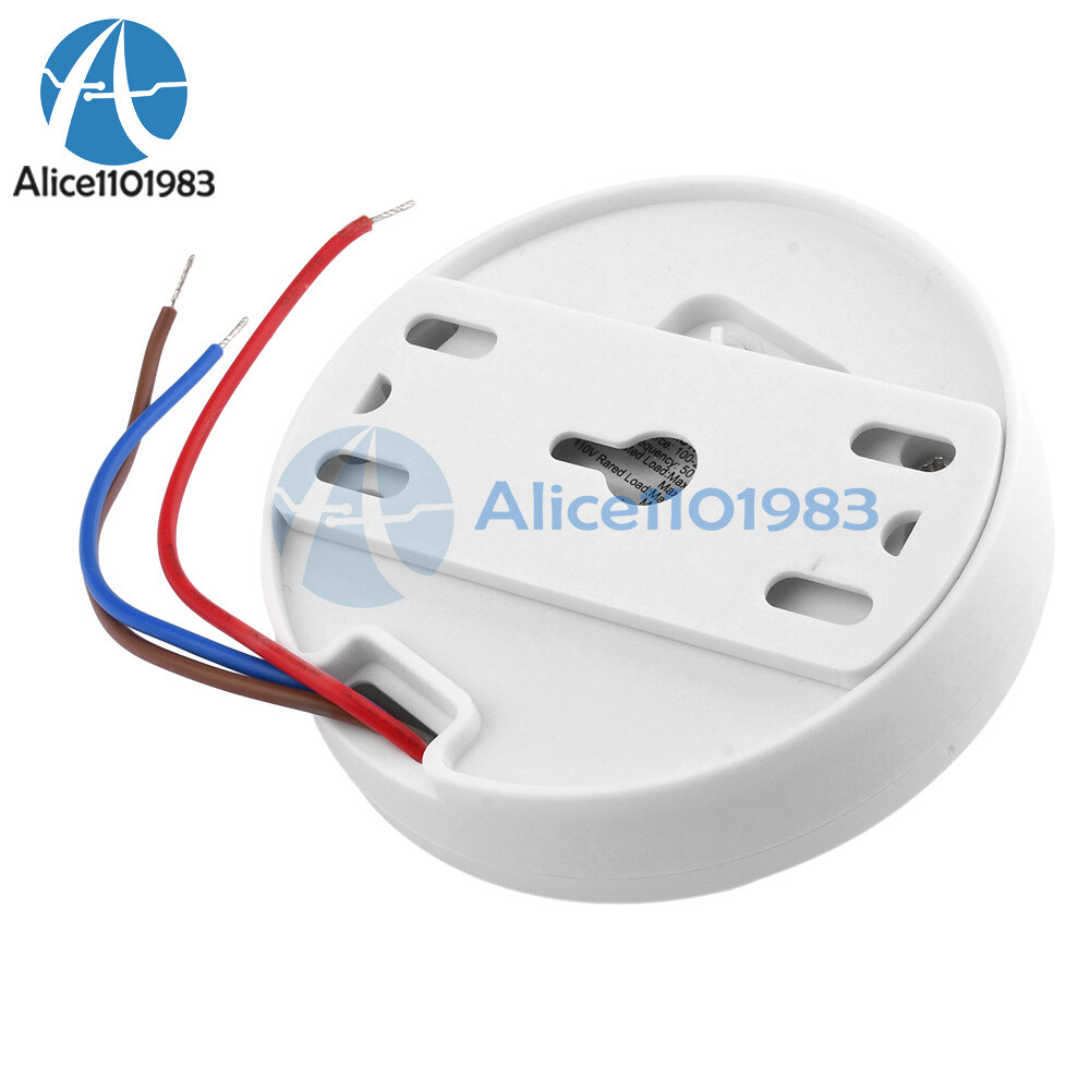 AC85-265V Infrared PIR Motion Induction Sensor 360° Detection For Ceiling Light