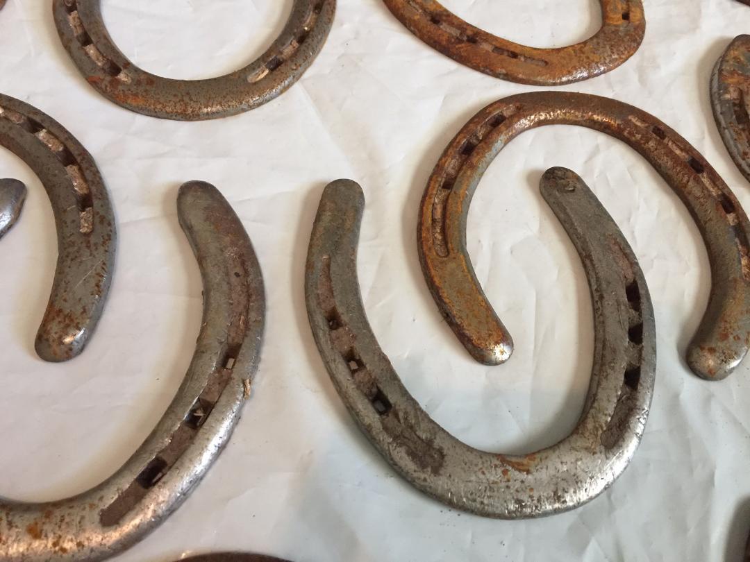 25 USED Horse Shoes Horseshoe Rusty Crafts Art Cowboy Horse Project Western