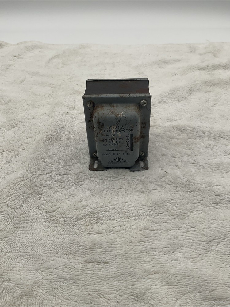 Vintage Triad C-25A Filter Reactor!!!S1