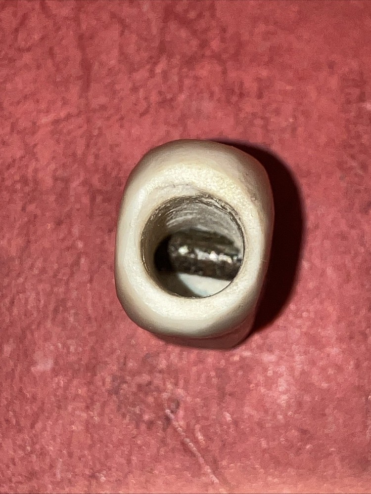 Small Container (antler and metal).