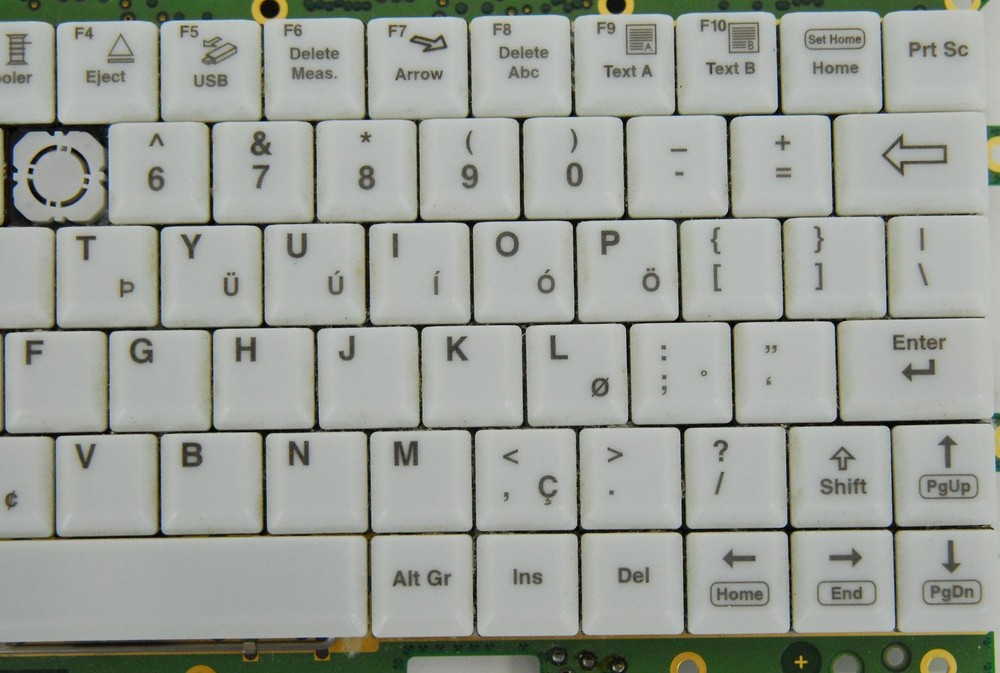 GE KTZ280064 Console Alphanumeric Keyboard PCB - Voluson E8