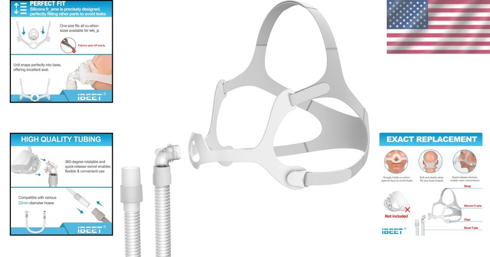 Wisp Replacement Kit: Adjustable Strap & All-Inclusive Comfort Supplies