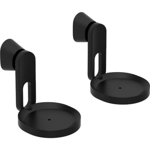 FLEXSON Ceiling Mount Single for Era 100 (Black, Single)