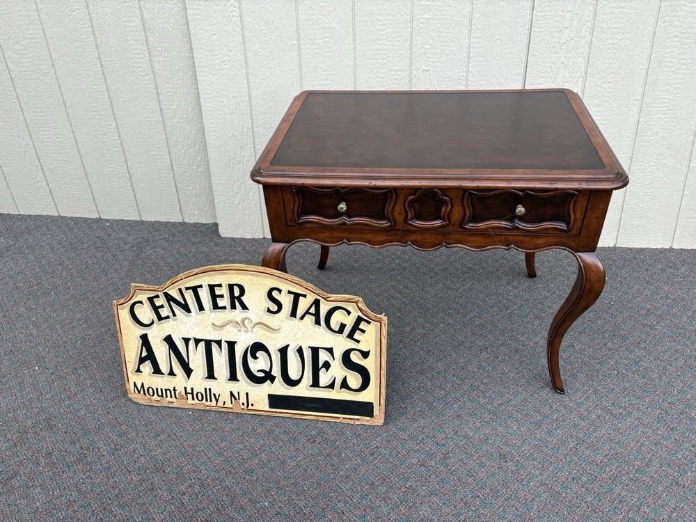 67296 DREXEL HERITAGE Console Library Table Desk with Drawer