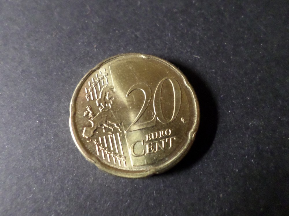 FRANCE - pièce 20 cts d' TTB