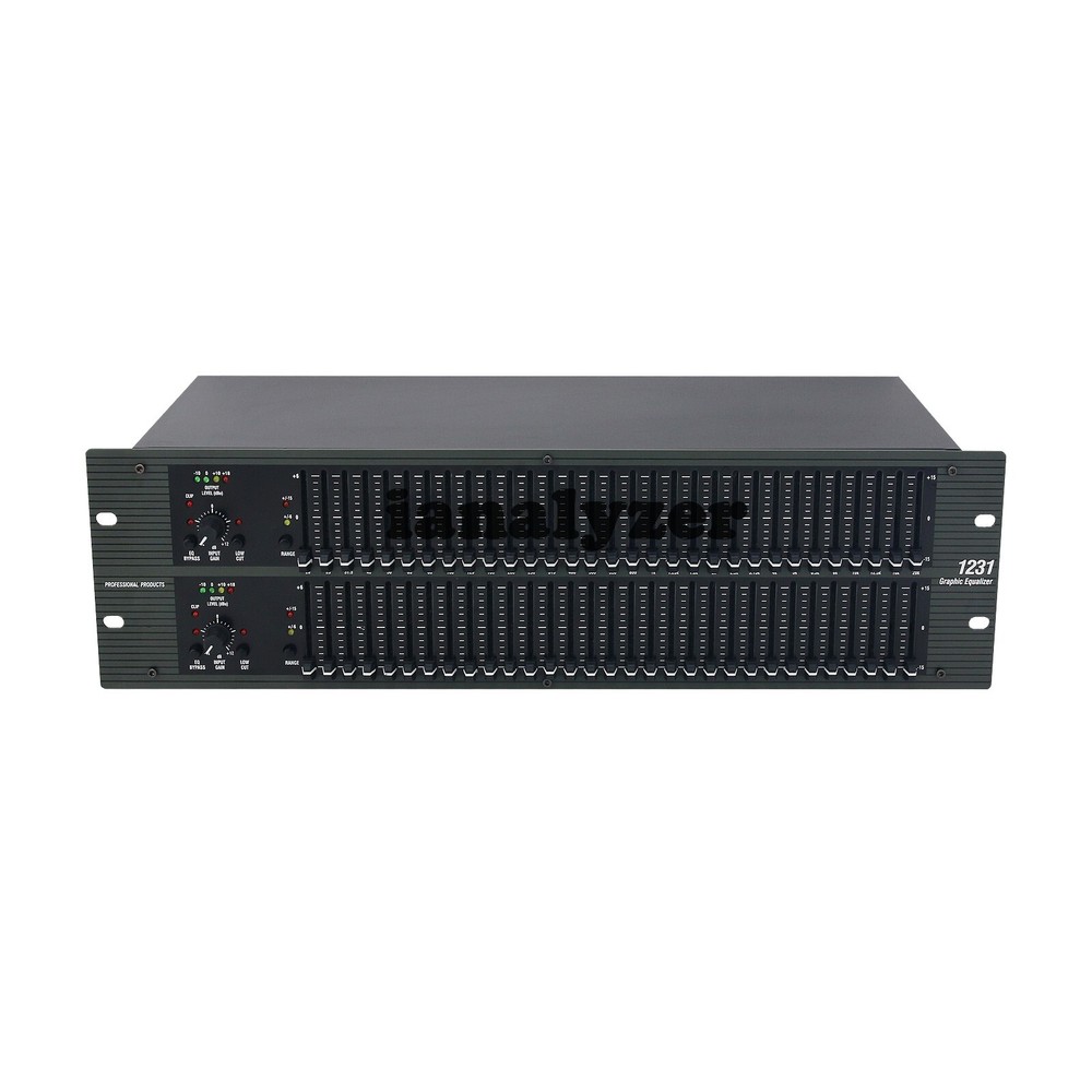 DBX 1231 Professional Audio Equalizer Solid Core Pure Copper Transformer