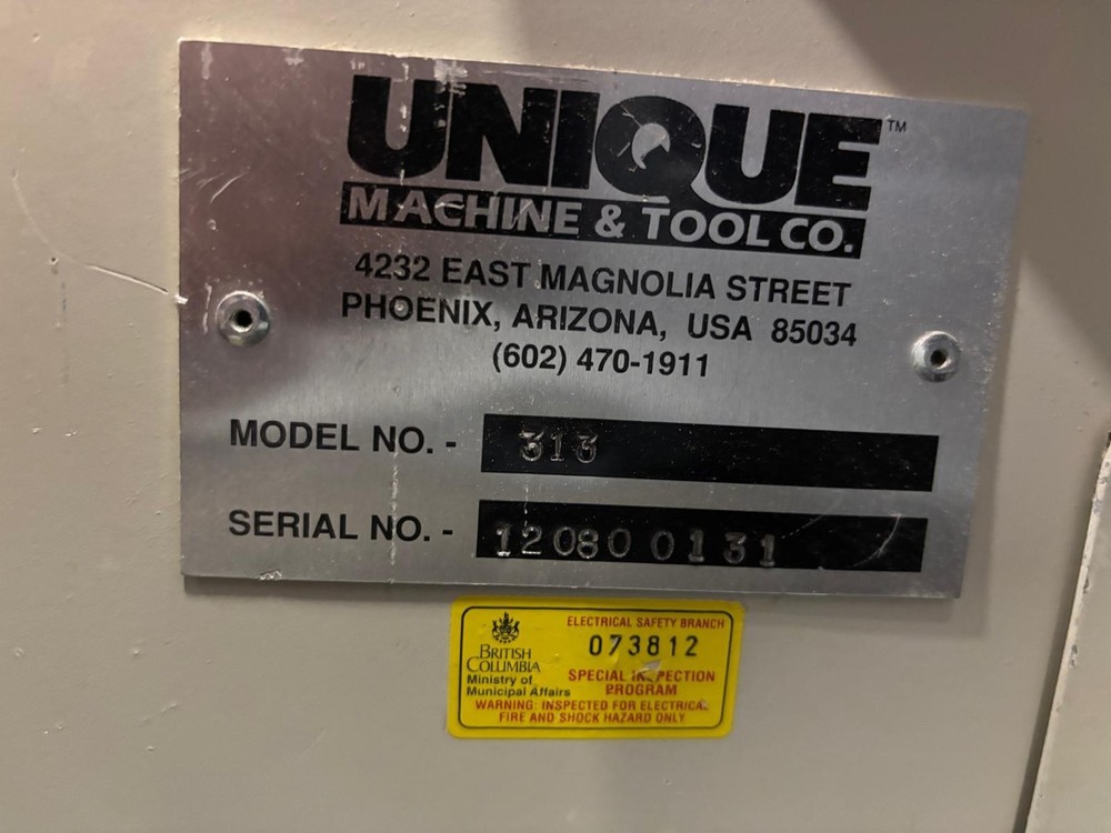 UNIQUE 313 Automatic Miter Machine – Shapers