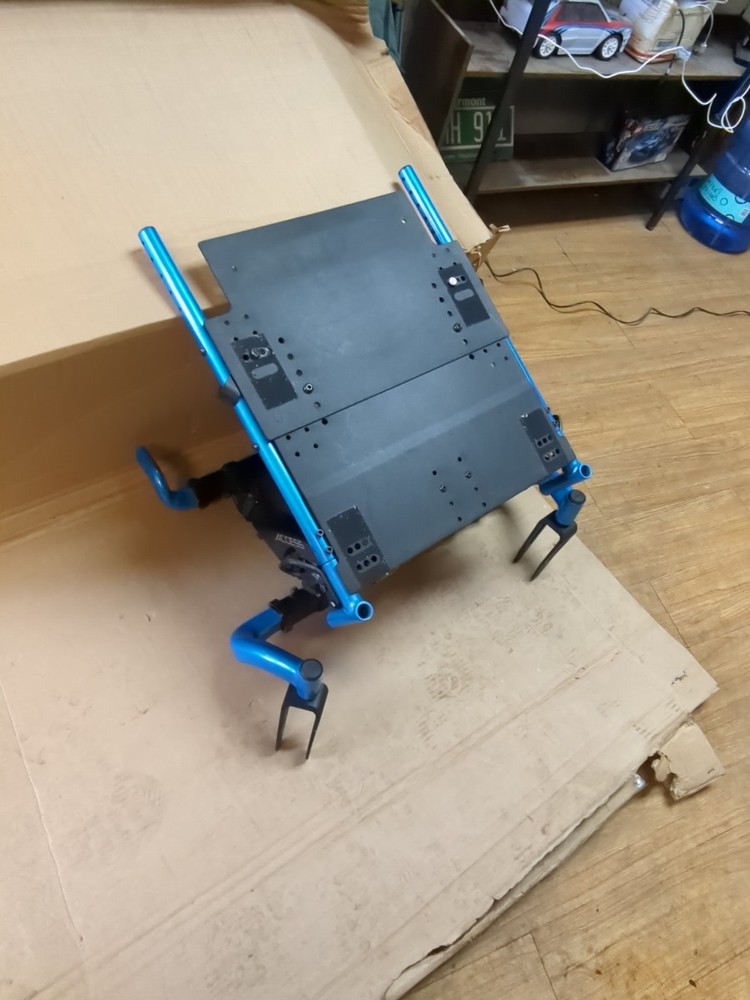 Quickie Access Manual Wheelchair Frame Blue