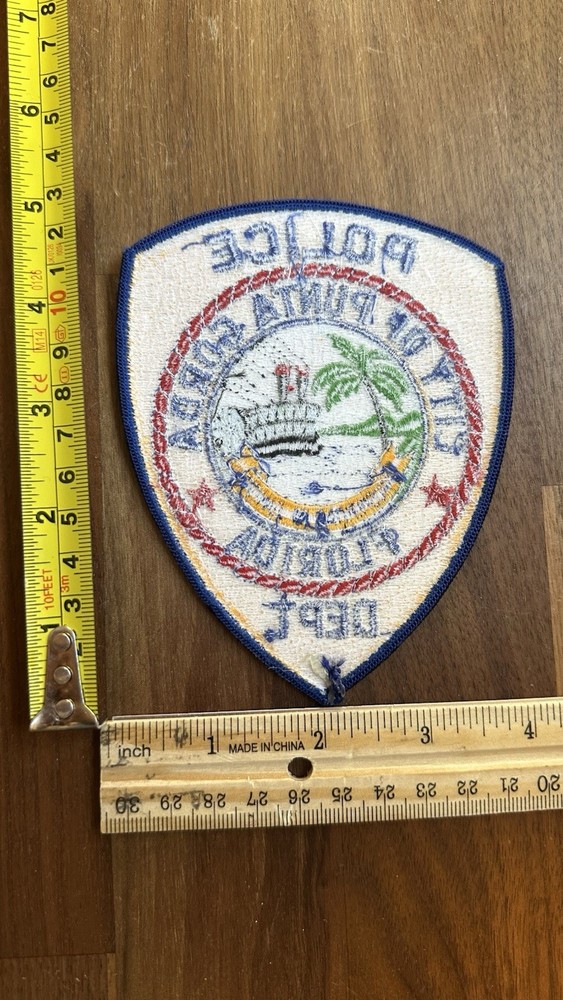 Punta Gorda Florida Police Patch