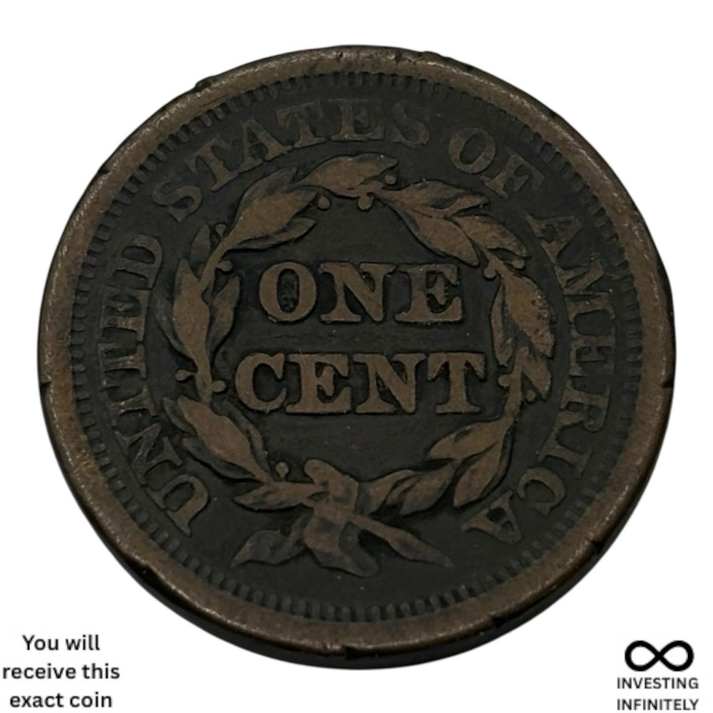 1852 Large Cent X-1738