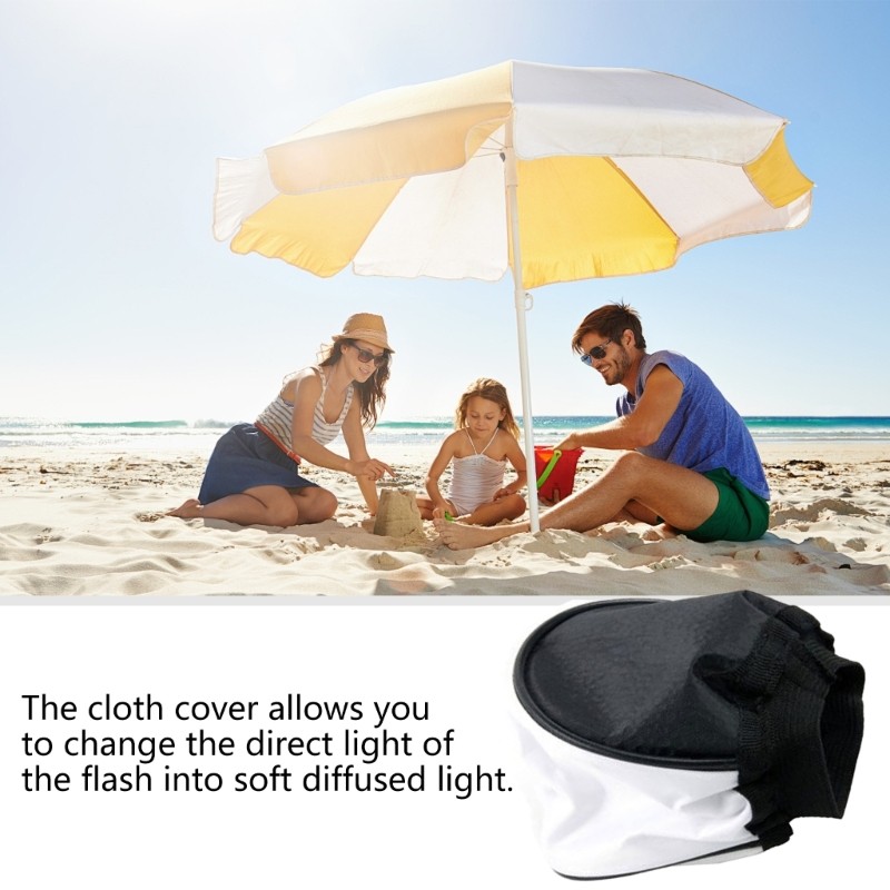 Soft Light Camera Flashes Bounce Diffuser Caps for Indoor and Shots