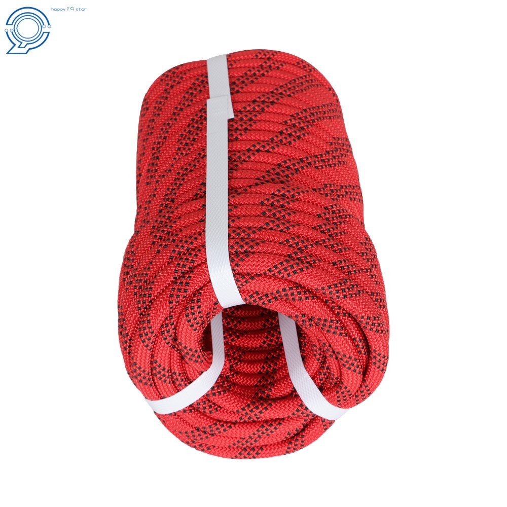 3/8" × 100' High Strong Braid Polyester Rope Arborist Tree Rope 3520Lbs